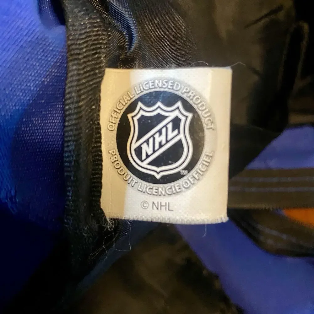 Vintage Backpack New York Rangers Bag Black NHL Embroidered Patch ￼
